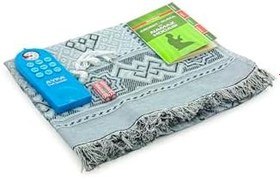 Resim İhvan Online Namaz Hocası Sesli Seccade Seti - Mavi 