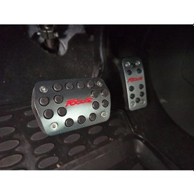 Resim Ford Focus Pedal Seti (Kırmızı Yazılı) 2012 - 2019 Otm Vites 