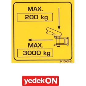 Resim AGCO Güvenlik Etiketi - Massey Ferguson | LA341000023 