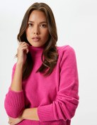 Resim Basic Balıkçı Yaka Kazak Triko Uzun Kollu Yumuşak Dokulu 