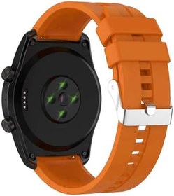 Resim Samsung Watch Active 2 44 mm ile uyumlu Tokalı Çizgi Desen Silikon Kordon Kayış - FC1069 