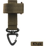 Resim Liangduo Shop A-Haki Tarzı Çok Amaçlı Naylon Eldiven Kanca Iş Eldiveni Emniyet Klipsi Açık Taktik Eldiven Tırmanma Halat Anti-Kayıp Kamp Asılı Buck (Yurt Dışından) 