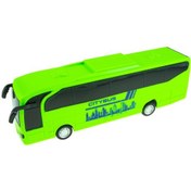 Resim Oyuncak Otobüs Sürtmeli Yeşil 22 CM 