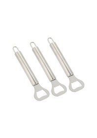 Resim Besthome1 3'lü Paslanmaz Çelik Bira Açacağı Seti - Dayanıklı, Taşınabilir Ve Pratik Mutfak Aksesuarı, Erkekler İçin 