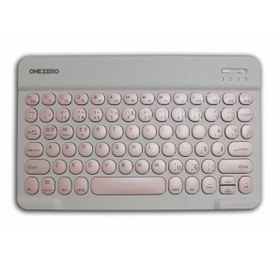 Resim OneZero No:100 Pembe Bluetooth Klavye Slim 