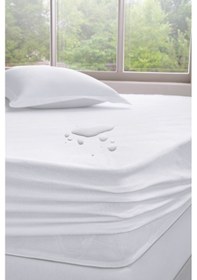 Resim Pierre Cardin Su Geçirmez Fitted Alez 150x200 Beyaz 