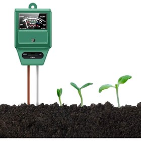 Resim Derwell Yeni 2023 Toprak Nem Test Cihazı Humidimetre Metre Dedektörü Bahçe Bitki Ve Çiçek Test Cihazı 3in1 