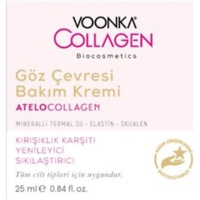 Resim Voonka Collagen Göz Çevresi Bakım Kremi 25 ML 