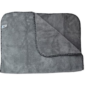 Resim Spark 2316 Mikrofiber Peluş Oto Kurulama Bezi 60X90 Cm. Gri 12 Adet 
