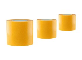 Resim Çift Taraflı Şeffaf Sarı Bant 100 M. Uzunlukta 140 Mm Eninde 1 