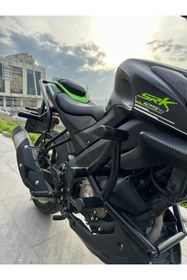 Resim Hamza Motors Srk125 s Arka koruma demiri(siyah) 