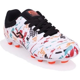 Resim Jump 32202 Beyaz Krampon Çocuk Futbol Ayakkabı Beyaz 