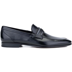 Resim Rossı Erkek Hakiki Deri Siyah Loafer Ayakkabı 668 1090 Erk Ayk Y24 Nero Siyah 