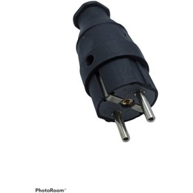 Resim 1 Adet Kauçuk Topraklı Erkek Fiş 1 Adet 