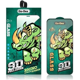 Resim İphone 13 Pro Max Uyumlu Go Des 9d Full Cover Temperli Cam Ekran Koruyucu Parlak Canlı Görünüm 