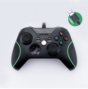 Resim Honmex Siyah Xbox One Pc Kablolu Oyun Kolu - Yeni Özel Tasarım, Taşınabilir Ve Eğlenceli Oyun Deneyimi 