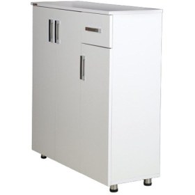 Resim Ayakkabılık Beyaz Çok Amaç Model Parlak Beyaz Hard Suntalem Demonte 5raf 1çekmece 3kapak El Yapım Beyaz 