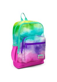 Resim Coral High Kids Renkli Batik Desenli Dört Bölmeli Okul Sırt Çantası 23739 
