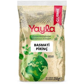 Resim Yayla Gurme Basmati Pirinç 250 G 