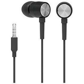 Resim Hp Dhh-1111-bk Kablolu Kulakiçi 3.5mm Jack Mikrofonlu Siyah Kulaklık 