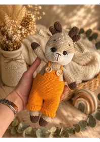 Resim Amigurumi El Yapımı Sevimli Geyik 