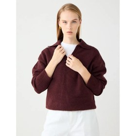 Resim Jimmy Key V Yaka Kadın Triko Kazak (5WW135621) 