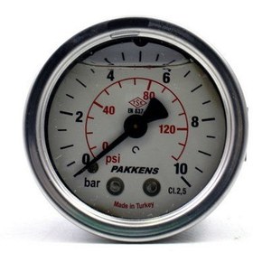 Resim Q100 0-4 BAR ARK.ÇIK.GLİSER.MANOMETRE 10010012 