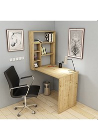 Resim Arnetti Sedir Açılır Kapanır Raflı Çalışma Masası Safirmeşe 