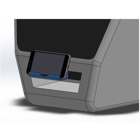 Resim Opencart Chrysler Pacifica '17- '19 - Araç Telefonu Tutucusu Saklanabilir Sadece Plastik Aparattır 