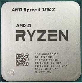 Resim Amd Ryzen 5 3500X 35MB 6çekirdekli VGA Yok Am4 65W Kutusuz+Fansız 