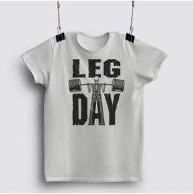 Resim Fizello Deadlift Skeleton Gym Bodybuilding Fitness Workout T-shirt, Kadın Tişört, Unisex Beyaz T-shirt 