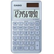 Resim Casio SL-1000SC-BU Cep Tipi 10 Hane Mavi Hesap Makinesi 