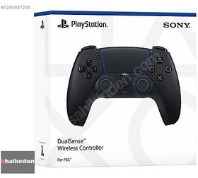 Resim Siyah PS5 Dualsense Kollar Stokta (AVRUPA ÜRÜN - CFI-ZCT1W) 