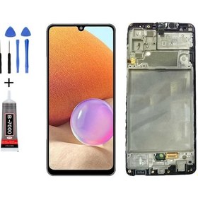 Resim Samsung A32 A325 Çıtalı Dokunmatik LCD Ekran 