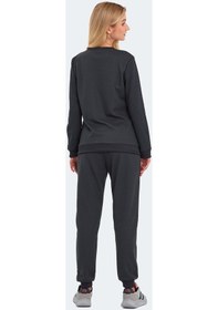 Resim Slazenger OLINDA Kadın Cepli Koyu Gri Eşofman Takımı 