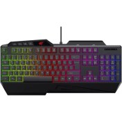 Resim Havit Gamenote KB488L Rainbow Aydınlatmalı Oyuncu Klavyesi - Telefon Tutuculu - Türkçe Q 
