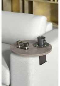 Resim Goldfalez Ayarlanabilir Dekoratif Modern Yan Sehpa Tepsi Gordion 