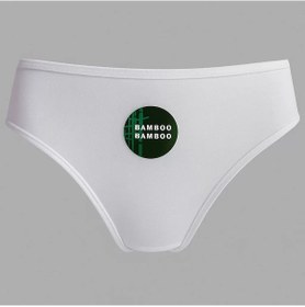 Resim Paris Bikini Bambu Kumaş Beyaz 