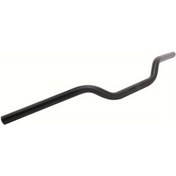 Resim Dashanshop Siyah 7/8 İnç 22mm Drag Motosiklet Gidonu Cafe Racer Harley Sportster Chopper 