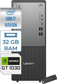 Resim Lenovo Thinkcentre Neo 50T Gen 5 Intel® Core™ İ7-14700 32GB Ddr5 512GB SSD 4GB/GT1030 WIN11HOME Mini Tower Masaüstü Bilgisayar 12UD001UTR21H12+ZETTAUSBBELLEK 