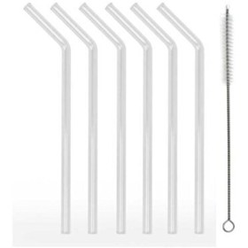 Resim Genel Markalar Cam 6'lı Kıvrık Cam Pipet Ve Fırçası 
