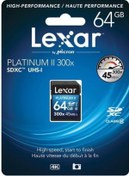 Resim Lexar 64Gb 300X Uhs-I Sd Hafıza Kartı 