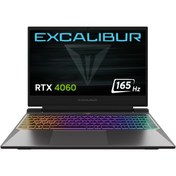 Resim Hepta Collection Casper Excalibur G870.1362-DVB0X-B i7-13620H 32GB RAM 500GB NVMe SSD 8GB RTX4060 DOS GAMING LAPTOP 