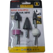 Resim Meşem Mini Kalıpçı Taşlama Seti 5 Parça 