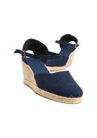 Resim Star Tombis Gerçek Elişi Lacivert Kadın Dolgu Topuk Espadril Handmade Lacivert 