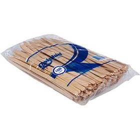 Resim Dolphin Bambu Ahşap Adana Çöp Şiş - 24 Cm. - 100'lü 3 Paket 