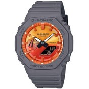 Resim Casio Ga-2100fl-8adr Erkek G-shock Kol Saati Gri 