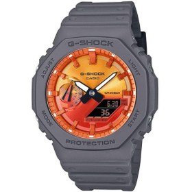 Resim Casio Ga-2100fl-8adr Erkek G-shock Kol Saati Gri 