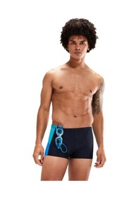 Resim Speedo Dive Aquashort Erkek Yüzücü Mayosu Siyah 