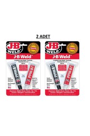 Resim JB Weld Adhesive Weld - Çiftli Epoksi Yapıştırıcı ve Tamir Macunu Metal - Ahşap - Taş 2 ADET 